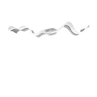 Lustre LED en fer et acrylique design, bande lumineuse longue pour bureau de vente, hall d'hôtel, réception, bar, décoration artistique, restaurant