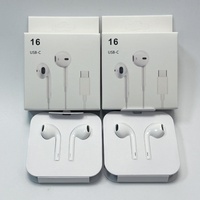 Écouteurs filaires USB-C semi intra-auriculaires originaux en gros pour iPhone 17 Samsung Galaxy S25 S24