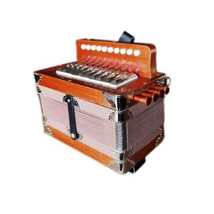 SEASOUND OEM <span class=keywords><strong>Accordéon</strong></span> <span class=keywords><strong>Diatonique</strong></span> Professionnel en Bois JB1004 20 Boutons <span class=keywords><strong>2</strong></span> Basses 4 Registres Haute Qualité - Product Image 2