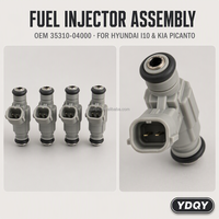 Injecteur de carburant pour voiture 35310-04000 compatible avec Hyundai I10 2016 Kia Picanto Mk2 1.0L 3531004000 35310 04000