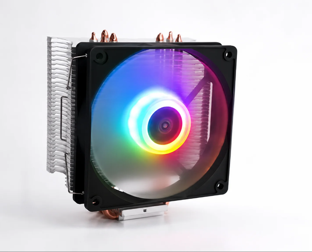 120mm RGB CPU Cooler 4 Heatpipes PWM Fan Quiet Tower Heatsink for Intel LGA1700 1200 AMD AM5 AM4 PC Gaming Wholesale