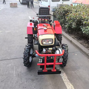 Mini Tractor de Cuatro Ruedas para Jardín y Granja, 12HP, Mini Tractor Agrícola 4x4 con Rotocultor, Caja de Cambios, Motor y Motor Eléctrico - Tractor Compacto - Product Image 1
