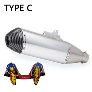 Longueur 480 mm, entrée 51 mm, silencieux d'échappement pour <span class=keywords><strong>moto</strong></span> FMF 4T, tuyau d'échappement universel avec DB Killer, échappements pour <span class=keywords><strong>moto</strong></span> - Product Image 5