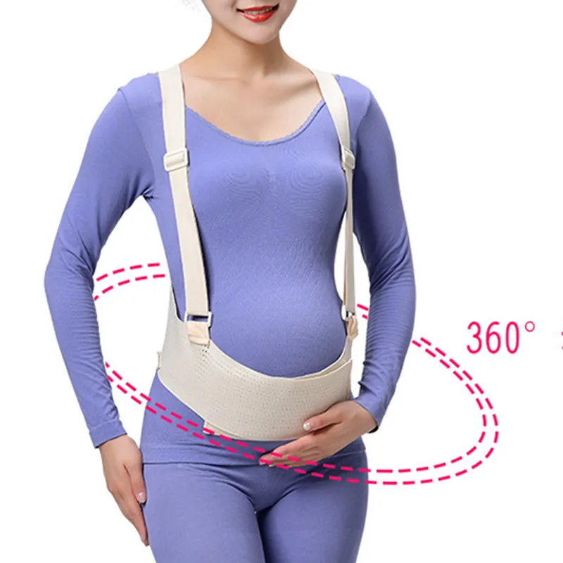 Ceinture de soutien ajustable pour ventre de femme enceinte, ceinture abdominale médicale, respirante, élastique, pour le dos