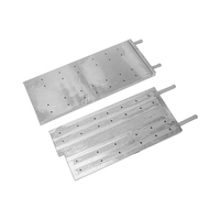 OCOCOO Plaque de refroidissement liquide personnalisée D2C Direct to Chip, canaux usinés CNC de précision, OEM ODM, haut débit, sans fuite, pour le refroidissement des GPU et CPU