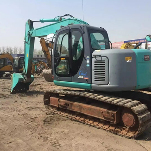 Used Japan SK135SR Kobelco Crawler Escavator, Cheap Crawler <b>Excavator</b> 13 Ton Digger SK 135 for Sale in Shanghai - Product Image 1