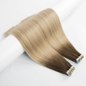 15A Topkwaliteit Groothandel Europees Haar Dubbel Getrokken Tape-in Haarverlenging 100% Echt Haar - Product Image 2
