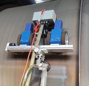 <span class=keywords><strong>Robot</strong></span> de sablage automatique pour le sablage des murs extérieurs des réservoirs de pétrole anti-corrosion - Product Image 2