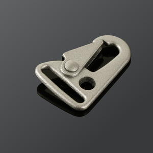 Mosquetón de metal de aleación con forma de pico de águila, rojo, para exteriores, para montañismo, gancho para correas de bolsos, llavero de seguridad para mascotas - Product Image 3