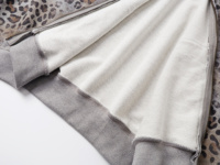 Ensemble de survêtement unisexe en molleton French Terry avec logo personnalisé pour fabricants – Motif léopard et camouflage – Jogger, sweat-shirt et pantalon de survêtement