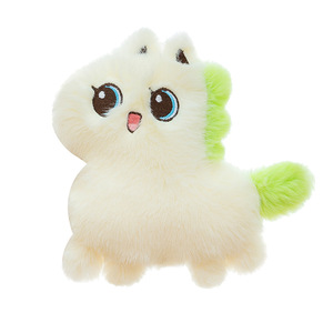 Creative Talking Pony Plush Keychain 16cm Stress Relieving <b>Car</b> <b>Ornament</b> For Women Bag Gift Wholesale - Product Image 5