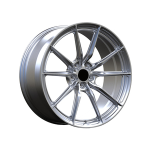 18-20 Inch Forged Wheels 5x112 5x114.3 PCD Custom Offset 8J 8.5J 9.5J Color Black Machined for Most Sedan SUV - Product Image 1