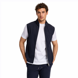 Gilet Reversibile da Uomo Personalizzato con Logo OEM, <span class=keywords><strong>Senza</strong></span> Maniche, per Streetwear e Casual Elegante, Ideale per Outdoor - Product Image 3