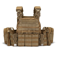 Équipement de protection individuelle, gilet tactique à boucle de dégagement rapide, combinaison d'entraînement, pochette Molle, gilet de chasse en plein air