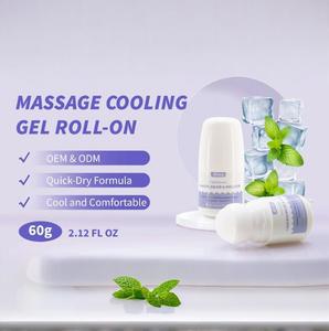 ZEEY 3% Mentol MSM Acetil Glucosamina Gel Rolo Refrigeração para Alívio Da Dor Muscular Transparente Fácil Terapia de Reabilitação Suprimentos