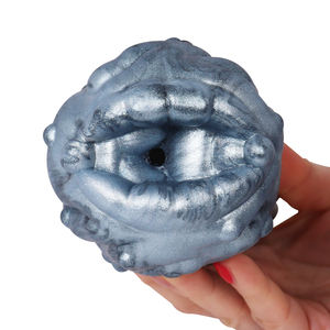 ผู้ผลิตของเล่นทางเพศมืออาชีพจากจีน ขายส่ง ขนาด 8*16 ซม. น้ำหนัก 695.1 กรัม สีโลหะ แบบใช้มือ ของเล่นทางเพศสำหรับผู้ชายรูปทรงเครื่องบิน - Product Image 6