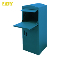 Buzón de correos de Navidad con letras bloqueables, a prueba de agua, para puerta exterior, paquete de cajas de Metal