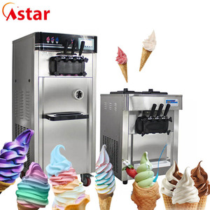 Máquina de Helado Suave Profesional Comercial, Excelente Material, Opción Económica para Uso en Tiendas de Postres y Té con Leche - Product Image 2