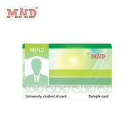 Cartes de licence de lecteur de PC en polycarbonate de taille CR80 d'impression laser