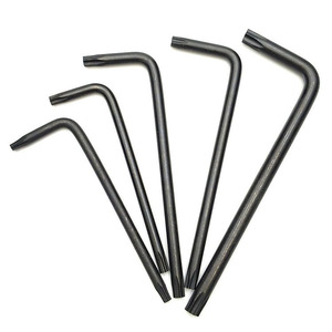 T4 T5 T6 T7 T8 T10 T15 T20 T25 T30 T45 T50 dụng cụ cầm tay <span class=keywords><strong>Allen</strong></span> L ngắn cánh tay đen oxide Torx chìa khoá Torx chìa khoá - Product Image 2