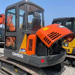รถขุด Doosan 55 Dh55 มือสอง เครื่องจักรก่อสร้างมือสอง รถขุดมือสอง 6 ตัน 5 ตัน รถขุดขนาดเล็ก ของแท้จากเกาหลี มีสินค้าในสต็อก Daewoo - Product Image 1