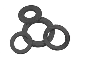 Rondelle de blocage à double cale empilée en acier inoxydable Rondelle autobloquante à double pli DIN25201 (M3-M30), noire ou noire ou autre - Product Image 6