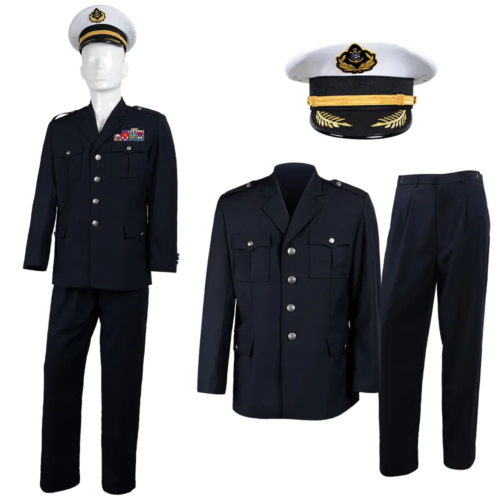 Uniformes de sécurité bleu, uniformes de sécurité bon marché, meilleur uniforme de sécurité