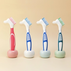 <span class=keywords><strong>Spazzolino</strong></span> a Doppia Testa OEM <span class=keywords><strong>per</strong></span> Pulizia <span class=keywords><strong>Dentiere</strong></span> con Manico in Plastica Morbida, Uso Domestico, Copertura <span class=keywords><strong>per</strong></span> <span class=keywords><strong>Dentiere</strong></span> <span class=keywords><strong>per</strong></span> Pulizia e Rimozione Macchie - Product Image 1