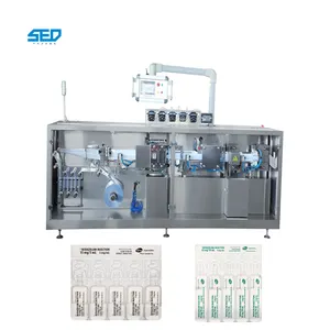 Factory Supply 45-100 pcs/min Automatic Plastic Ampoule Bottle Filling And Sealing Machine