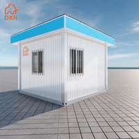 conteneurs détachables préfabriqués à vendre Hangar de stockage de salle de jardin de conteneur plat modulaire portable prêt