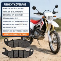 Plaquettes de frein avant semi-métalliques FA465 pour Honda CRF 250 LD LF 2013-2016 DERBI RIEJU SCORPA OE 864342 865527