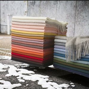 Runyang Factory's New Arrival Winter Collection <strong>100</strong>% Merino <strong>Wool</strong> Alpaca Pashmina Scarf Other Scarf Cashmere Autumn <strong>Shawl</strong> - Product Image 3