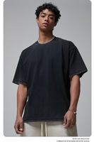 T-shirt à manches courtes surdimensionné avec logo personnalisé pour hommes et femmes, décontracté, col rond, jersey en coton, imprimé avec inscription sur le devant