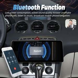 Autoradio avec écran 12,3 pouces, Android 13, lecteur vidéo, stéréo pour Peugeot 408, Peugeot 308, 308SW, GPS, multimédia, Carplay, unité principale - Product Image 3