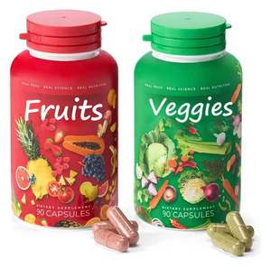 Capsules de fruits et légumes OEM/ODM avec vitamines et minéraux pour renforcer l'immunité, complément de fibres alimentaires pour adultes et enfants - Product Image 1