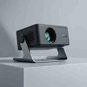 Proyector Inteligente <span class=keywords><strong>A32</strong></span> <span class=keywords><strong>Android</strong></span> <span class=keywords><strong>12</strong></span> 720P Actualizable a 1080P 150 ANSI Lúmenes <span class=keywords><strong>5G</strong></span> WiFi Portátil para Cine en Casa y Oficina - Product Image 1