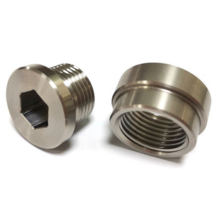M18×1.5 SS304 <b>Weld</b>-On Bung + Plug <b>Kit</b>, CNC Machined, for Exhaust & Engine for Auto Modifications Easy Install OEM Customizable - Product Image 4