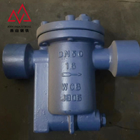 Válvula Trampa de Vapor Tipo Cubo Invertido Vertical con Brida de Acero Fundido ASME B16.34 DN20 DN50 DN88 PN25 WSB con Diseño de Sello de Agua