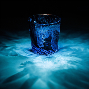 Verres à whisky japonais Edo Kiriko à l'ancienne, motif cheval, sculptés à la main, verres à bourbon et brandy au design classique pour les fêtes - Product Image 5