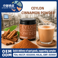 Poudre de cannelle de Ceylan de qualité supérieure, séchée par lyophilisation, directement de l'usine en Chine, arôme riche, approvisionnement en vrac, support pour marque privée