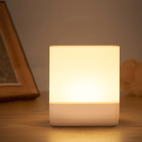 Lampe tactile LED lampe de table lit de chevet chambre avec capteur tactile lampe de bureau portable veilleuses pour la décoration intérieure