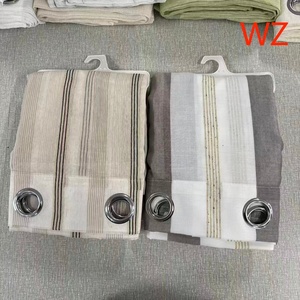 Stock de rideaux de fenêtre transparents de bureau modernes œillets en gros avec accessoires de traitement inclus - Product Image 6