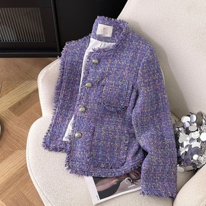 Autunno di lusso <span class=keywords><strong>donna</strong></span> nuova moda fiore grosso Top all'ingrosso di <span class=keywords><strong>giacche</strong></span> di abbigliamento - Product Image 4