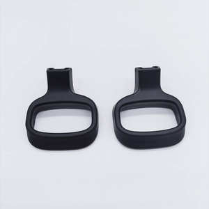 Manche de pelle en caoutchouc noir anti-vibration de qualité supérieure, moulé par soufflage - Product Image 1