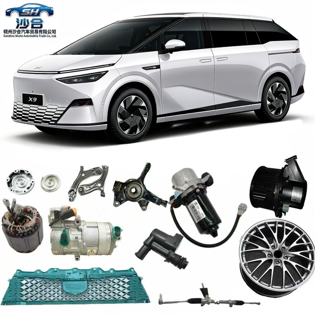 Xpeng X9 Full Series Complete Vehicle Disassembly & Assembly Parts for Accident Car Repair and Replacement