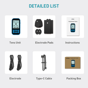 Peralatan terapi fisik Digital denyut rendah pabrik OEM ODM baru 2025 alat pijat bahu atletik otot penghilang nyeri puluhan - Product Image 6