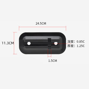 Planche de paddle de course transfrontalière de 10 pouces avec grande aile arrière, facile à assembler et démonter, accessoire de paddleboard. - Product Image 1