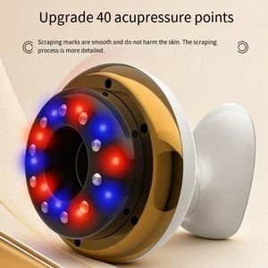 Máquina de Masaje Corporal Eléctrica Recargable con Succión al Vacío GuaSha, Masajeador Inteligente para la Espalda - Product Image 5