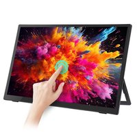 Écran tactile capacitif portable Android de 18,5 pouces, nouvel ordinateur de bureau numérique LCD, 1920x1080 60Hz, panneau IPS, type-C