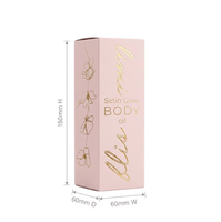 Caja de Embalaje Cosmética de Cartón Ecológica y Sostenible de Forma Cuadrada de Lujo, Precio de Fábrica, para Regalos, Cuidado de la Piel y Productos de Belleza
